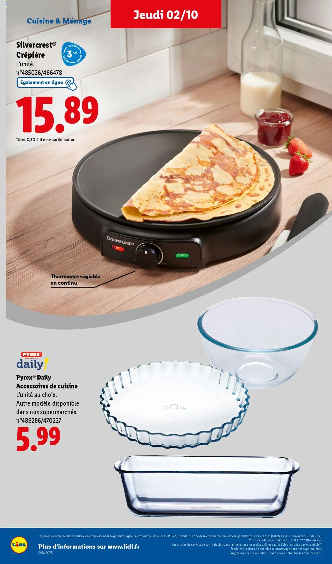  | Page: 34 | Produits: Crêpière