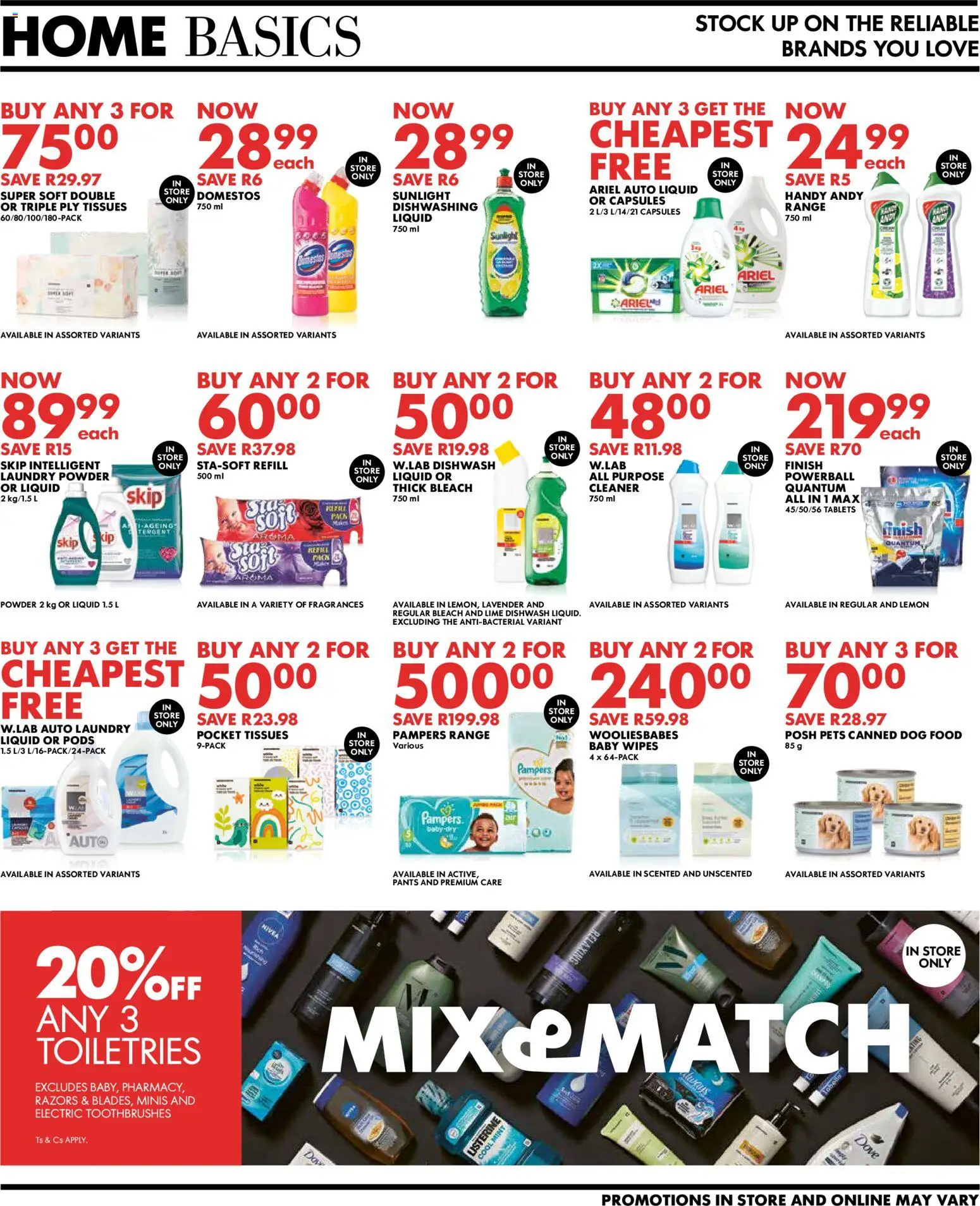 New Woolworths catalogue – valid from 23.03.2026 | Page: 11 | Products: Bleach, Stock, Lemon, Lime