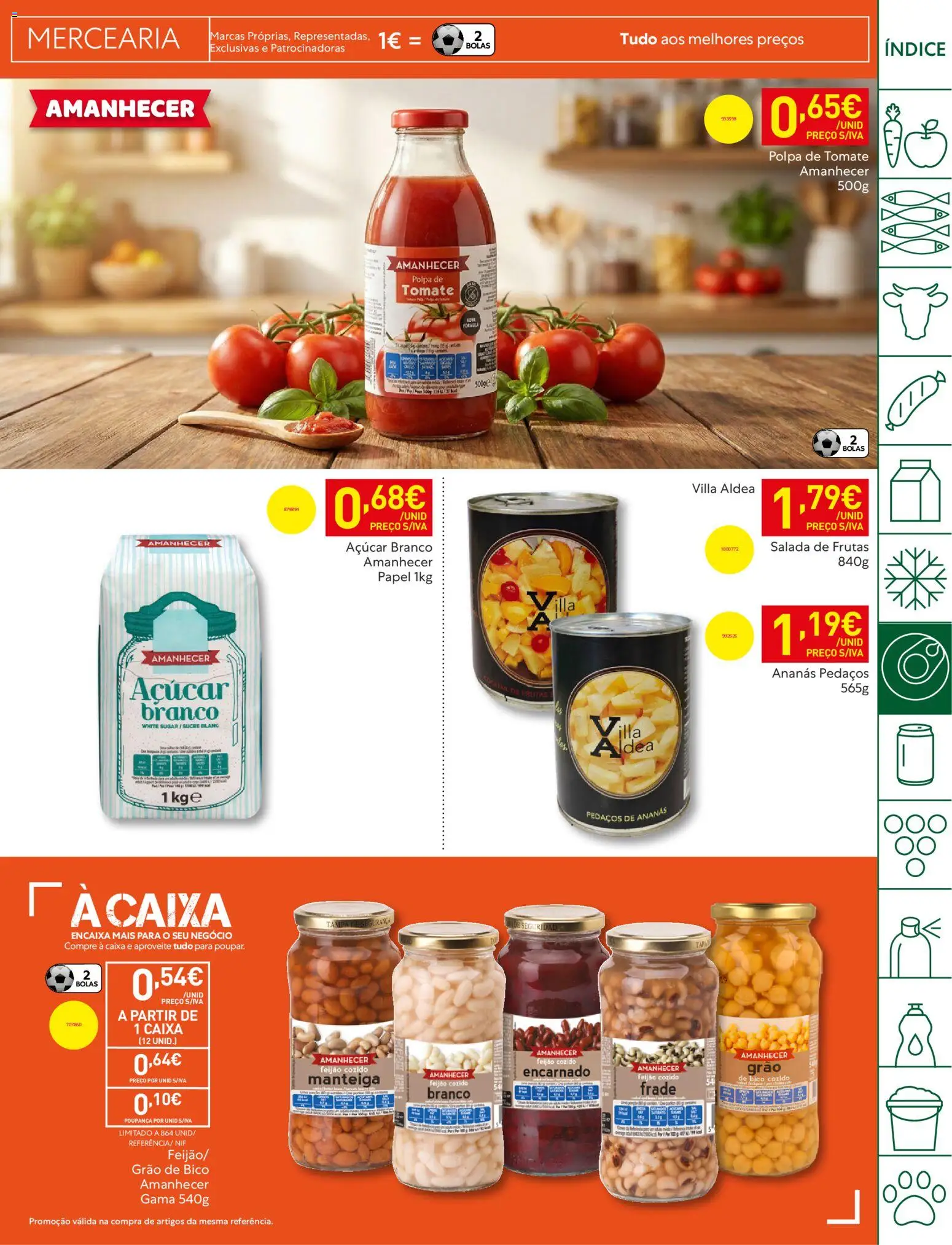Recheio folheto │ válido de 21.04.2026 | Página: 25 | Produtos: Caixa, Manteiga, Tomate, Salada