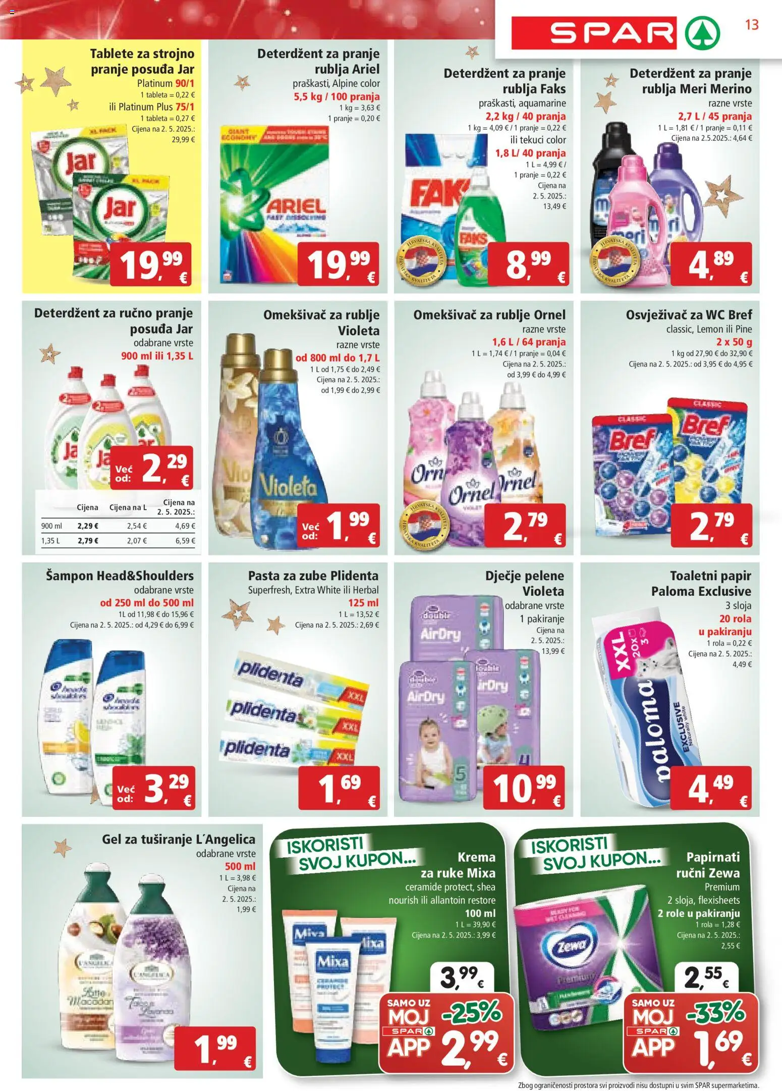 Spar katalog | vrijedi od 03.12.2025 | Stranica: 13