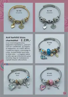 Katalógus Betly - Rozsa - amely érvényes a következő dátumtól: 21.01.2026 | Oldal: 13 | Termékek: Karkötő