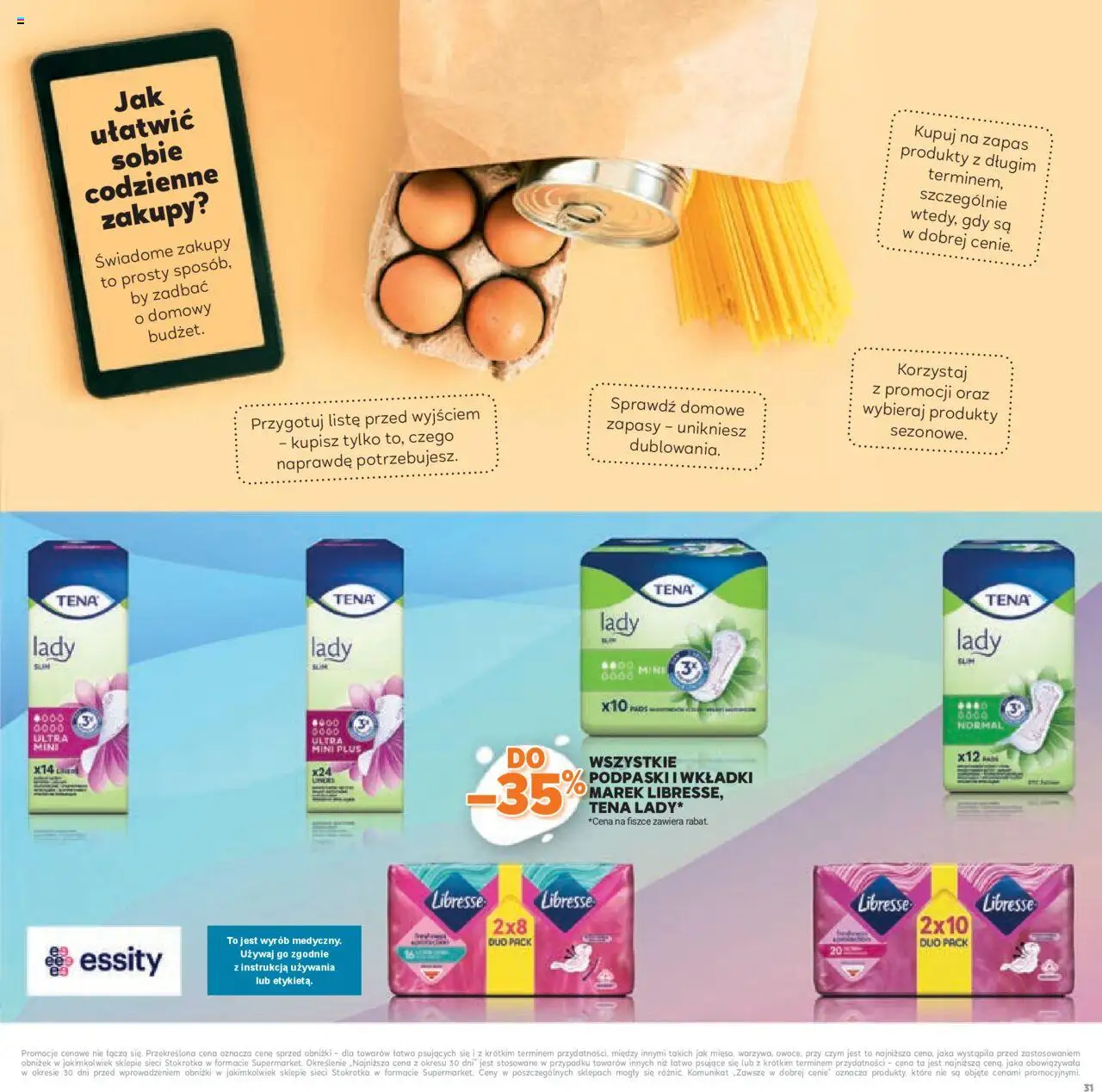 Stokrotka Gazetka - Katalog Kulinarny od 12.06.2025 | Strona: 31 | Produkty: Stokrotka, Podpaski