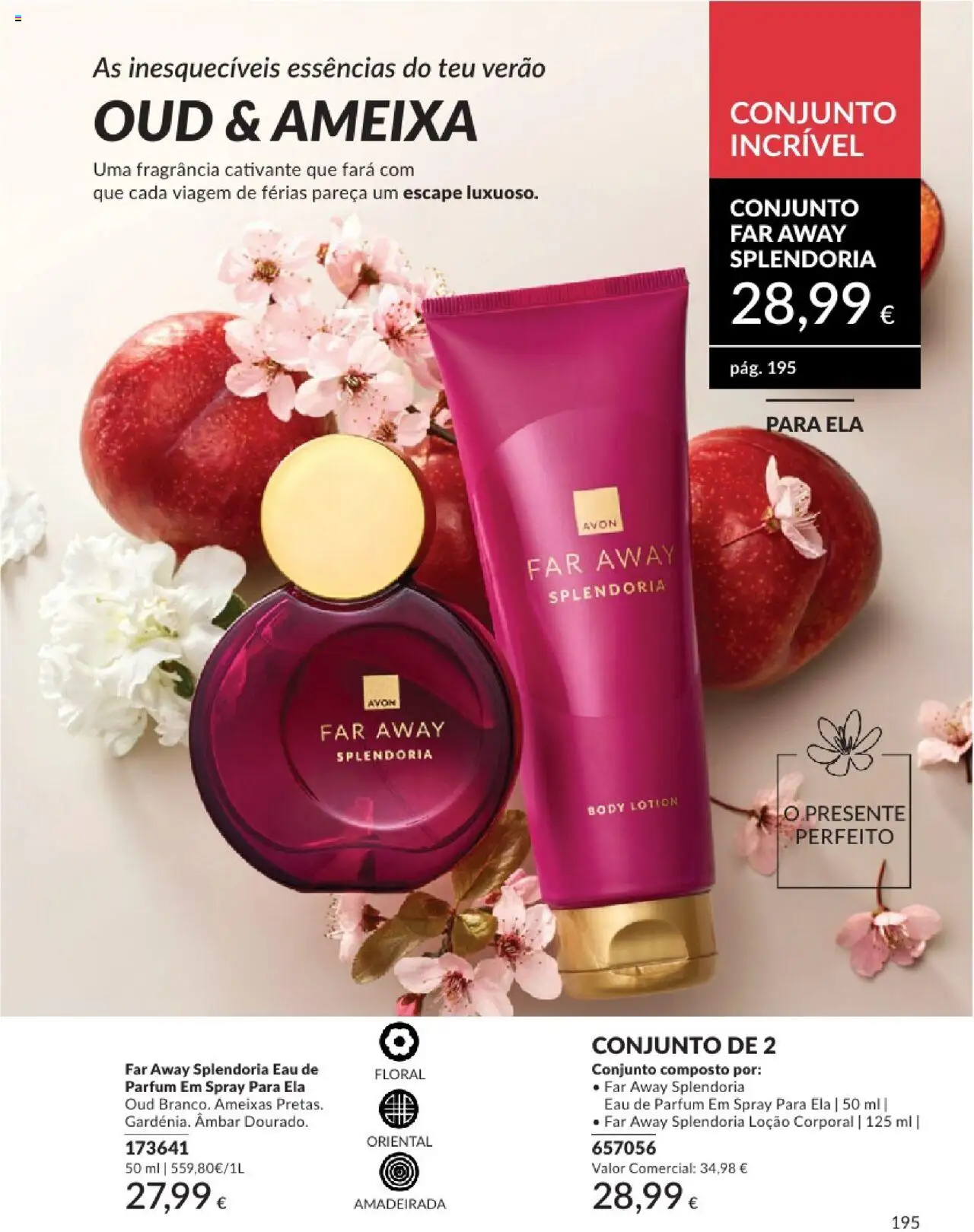 Catálogo Avon Campanha 8 │ válido de 01.08.2025 | Página: 195 | Produtos: Ameixas, Perfume, Fragrância