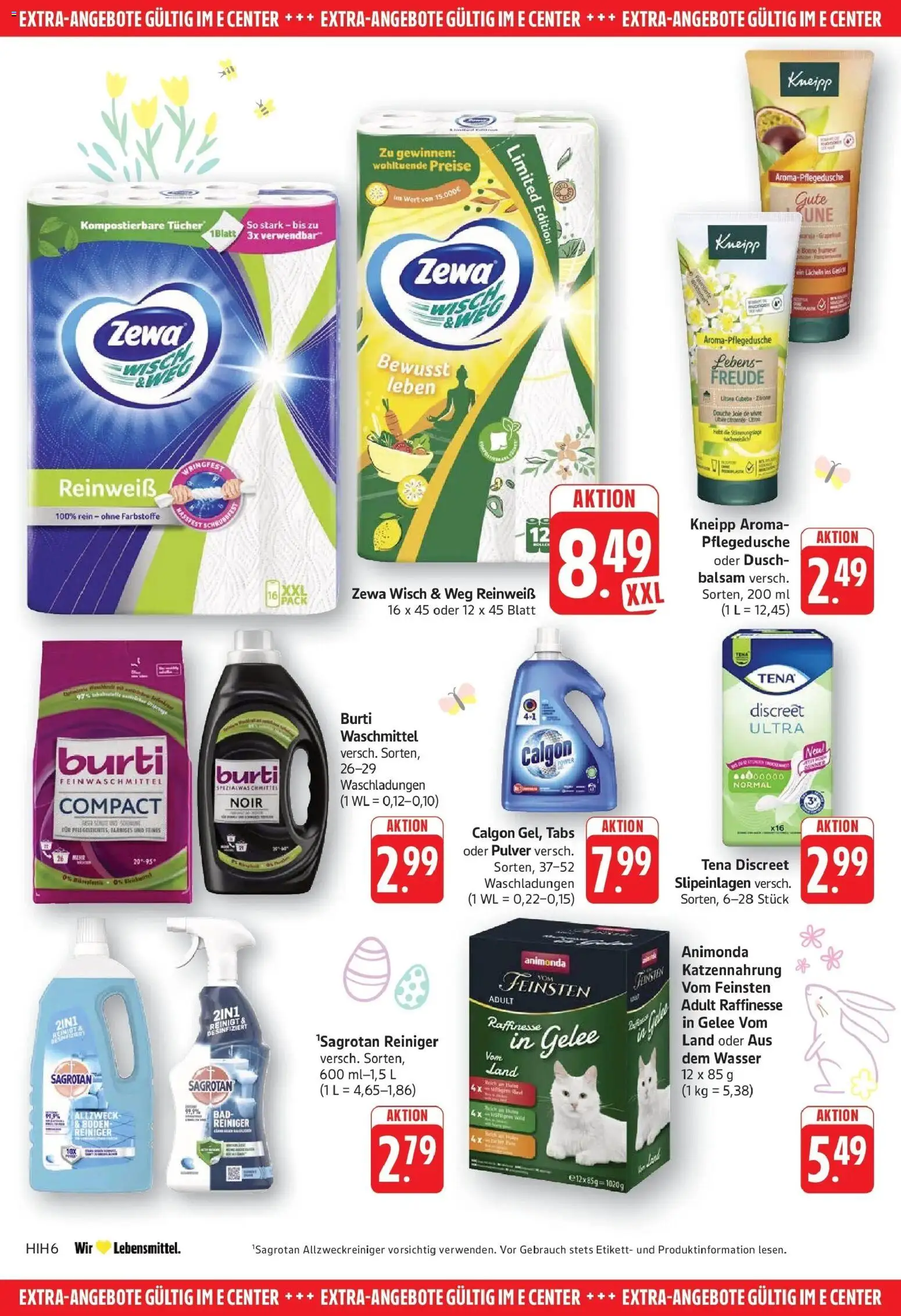 Edeka prospekt Göppingen	 – gültig ab 23.03.2026 | Seite: 30 | Produkte: Bad, Zewa, Wasser, Waschmittel