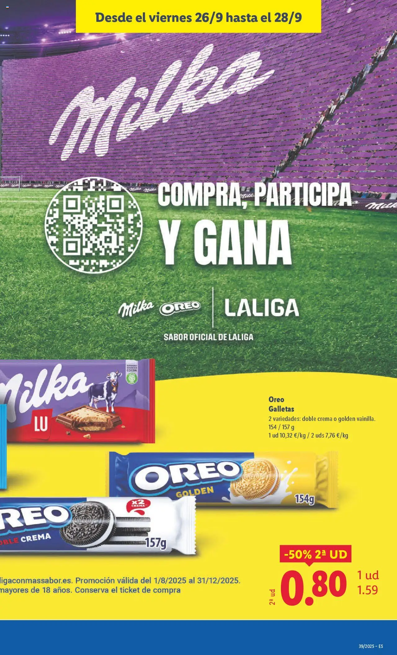 Lidl folleto │ válido desde el 22.09.2025 | Página: 37 | Productos: Chocolate, Τυρόπιτα, Crema, Galletas