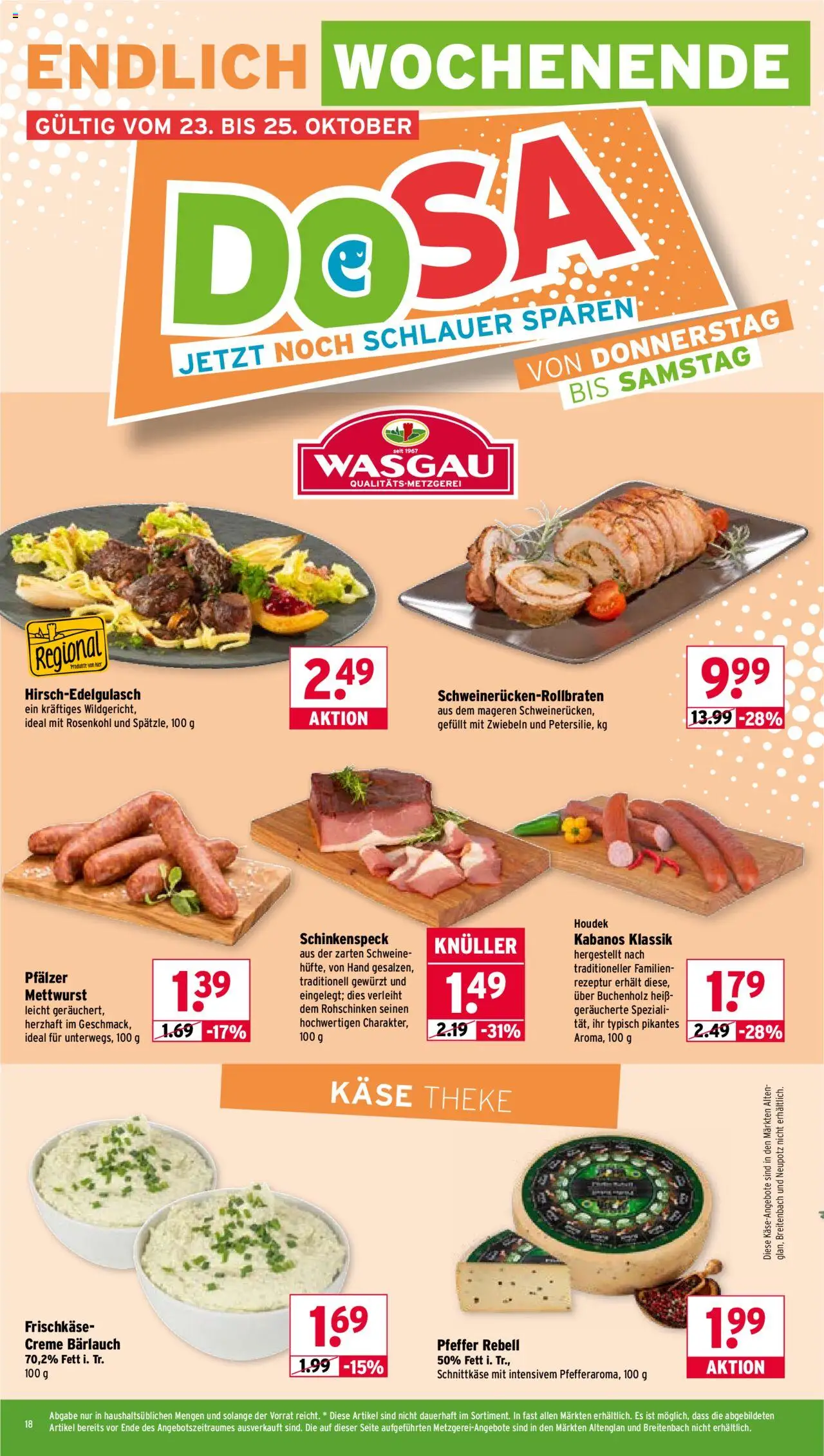 Wasgau Prospekt 	 – gültig ab 20.10.2025 | Seite: 18