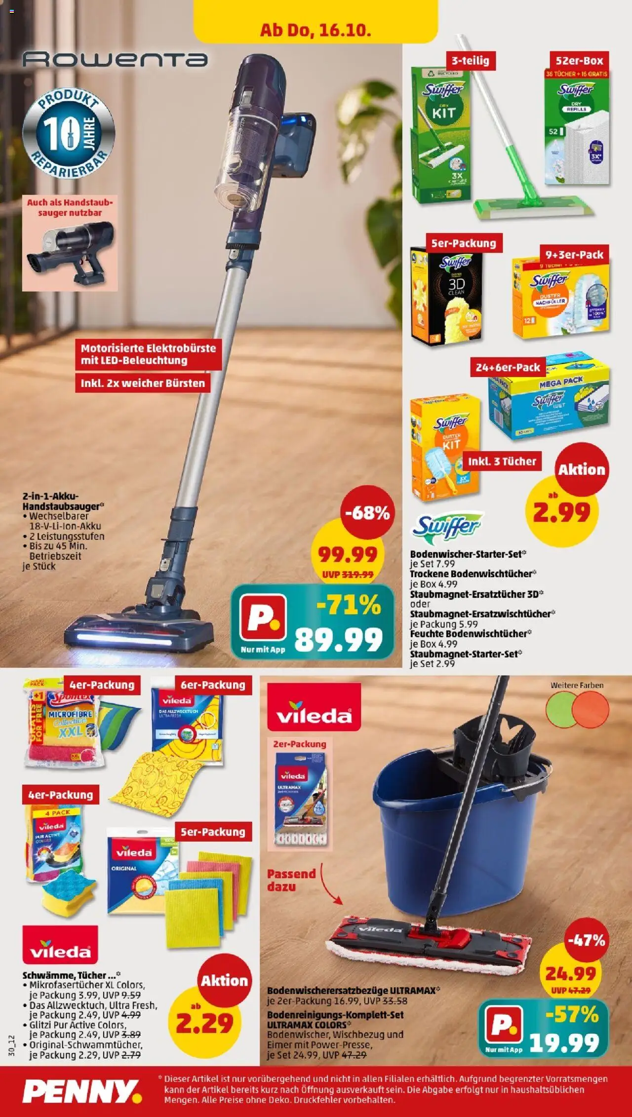 Penny - Sachsen – gültig ab 13.10.2025 | Seite: 34 | Produkte: Box, Swiffer