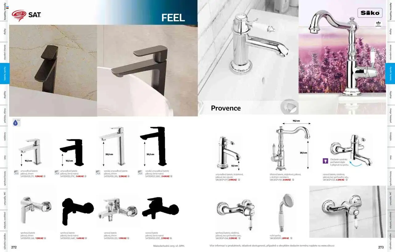 Siko koupelny katalog Koupelny 2025/2026 od 14.10.2025 | Strana: 137 | Produkty: Wc, Baterie
