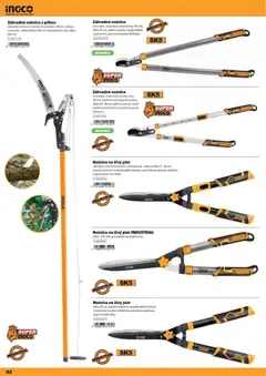 Kinekus leták platný od 27.10.2025 | Strana: 82 | Produkty: Nožnice na konáre, Nožnice na živý plot, Náradie