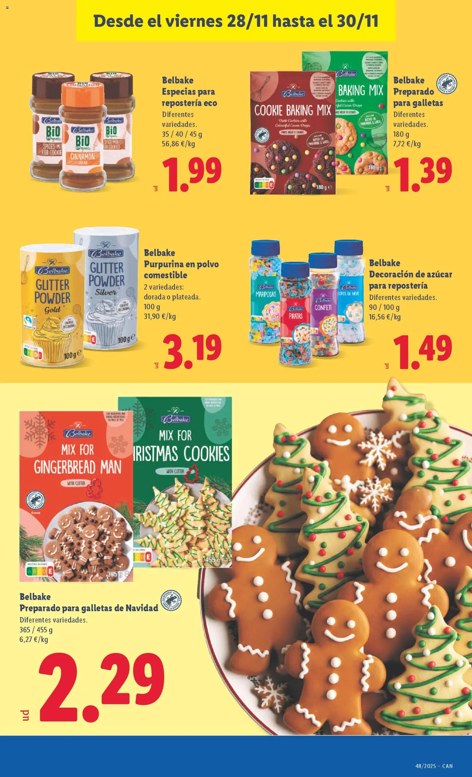 Lidl - Canarias  │ válido desde el 24.11.2025 | Página: 37 | Productos: Polvo, Galletas, Copos