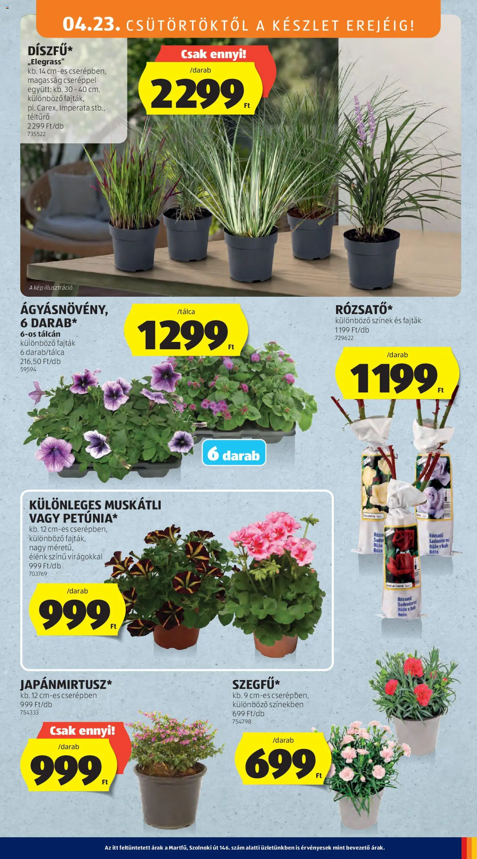 Aldi akciós ujság - amely érvényes a következő dátumtól: 23.04.2026 | Oldal: 3