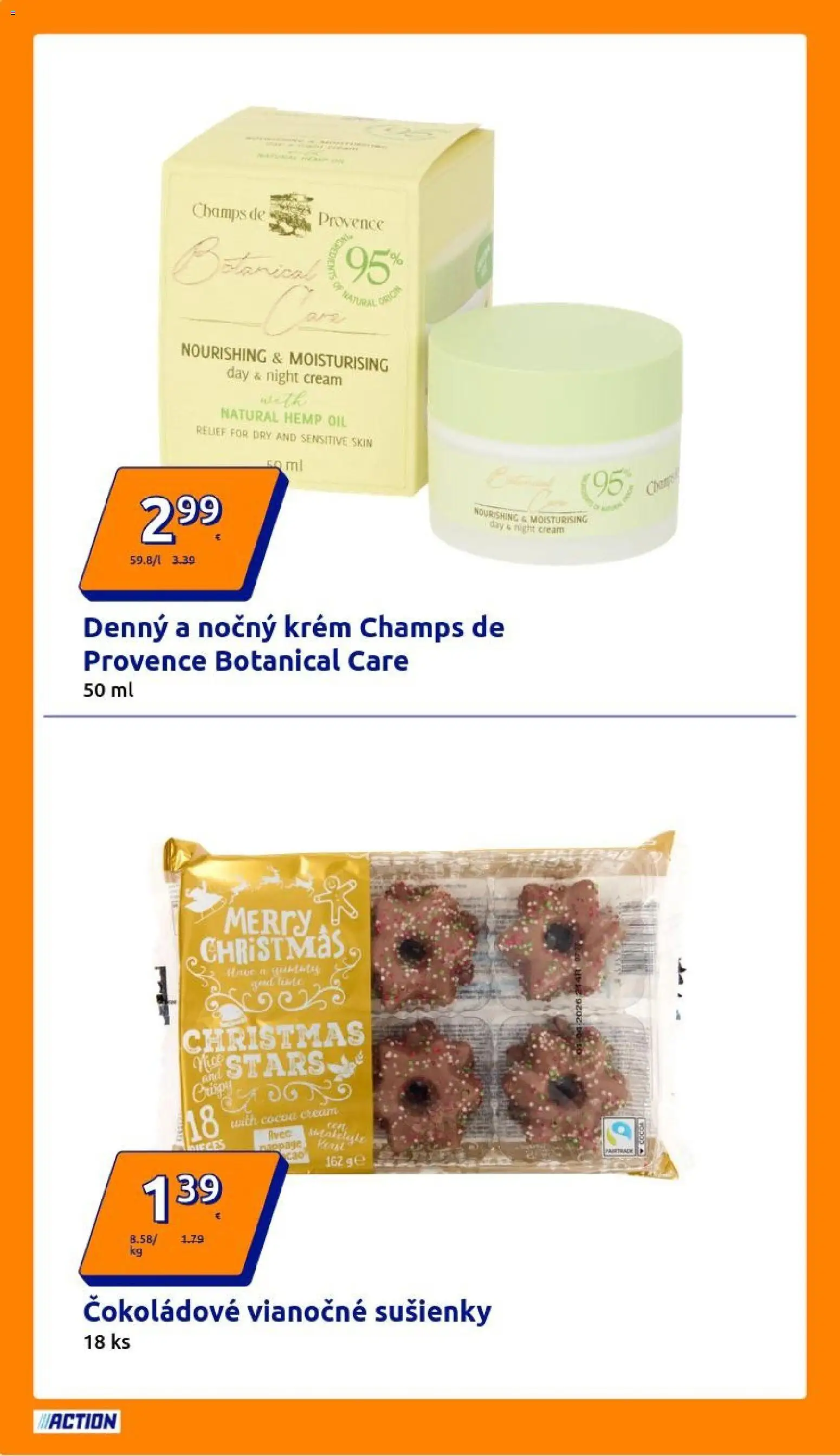 Nové Action akcie – leták je platný od 10.12.2025 | Strana: 14 | Produkty: Plachta