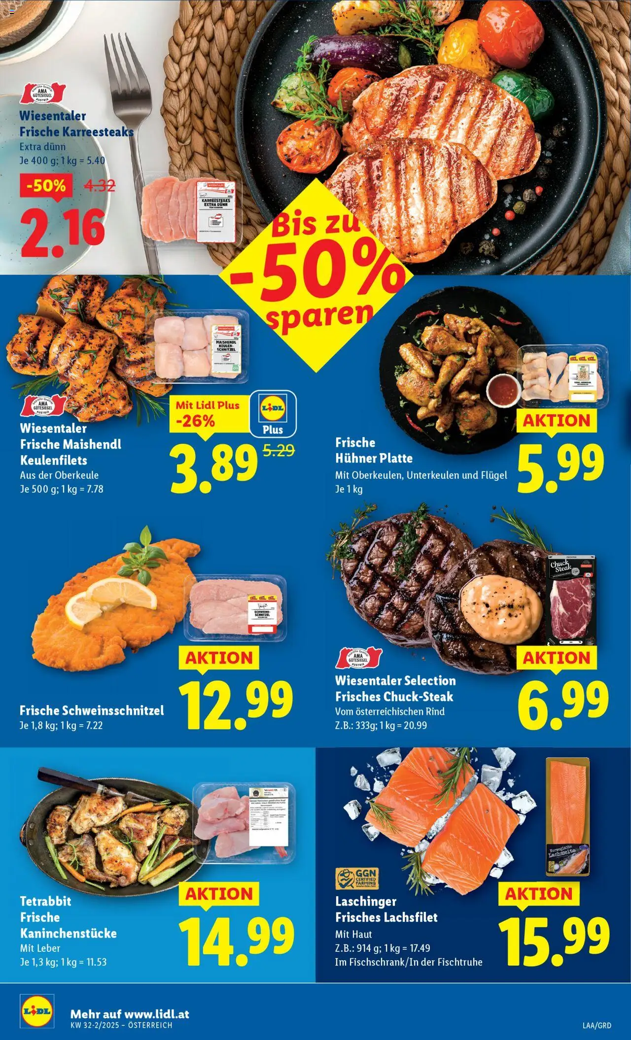 Lidl Flugblatt - Altenmarkt im Pongau, St. Johann im Pongau, Zell am See gültig ab 07.08.2025 | Seite: 6