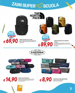Volantino Galassia del 24.07.2025 | Pagina: 3 | Prodotti: Zaino, The, Astuccio, Penne