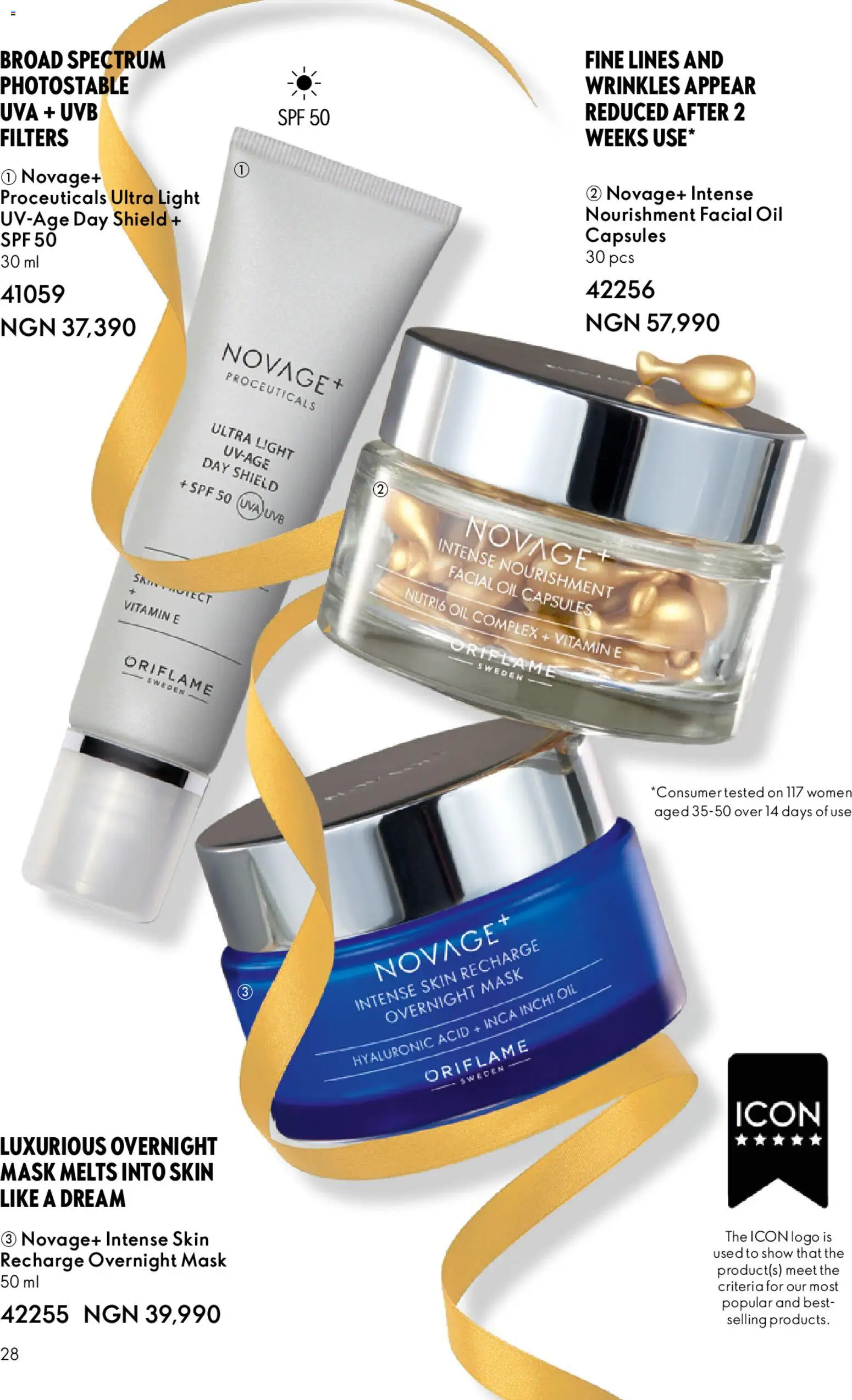 Oriflame - Catalogue 12/2025 valid from 01.12.2025 | Page: 28 | Products: Čokoladni napitci, Mask, Oil