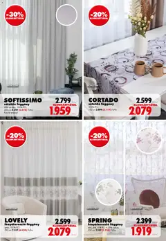 Katalógus Diego 02 - amely érvényes a következő dátumtól: 01.02.2026 | Oldal: 11 | Termékek: Fényáteresztő függöny, Függöny