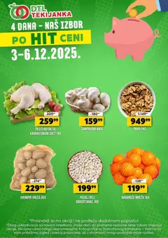 Tekijanka nedeljna top ponuda - pregled Tekijanka kataloga - važi od 03.12.2025