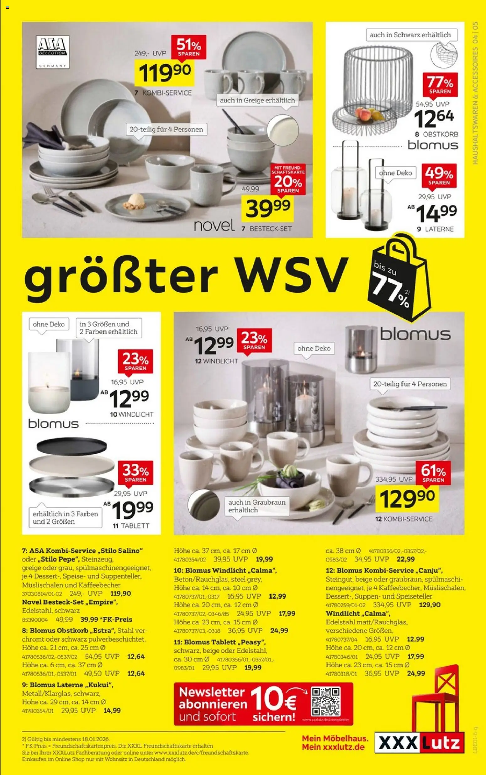 XXXL Lutz Deutschlands größter WSV – gültig ab 02.01.2026 | Seite: 5