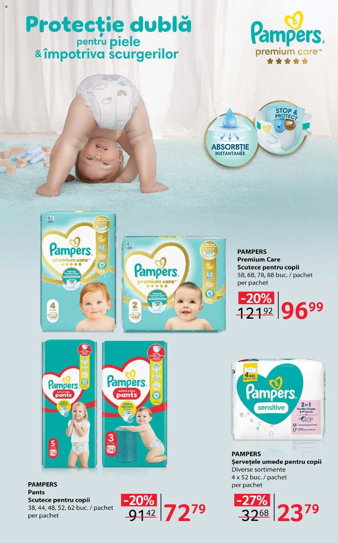 Noul catalog Selgros – valabil de la 19.09.2025 | Pagină: 31 | Produse: Pirinç gevreği, Șervețele umede, Scutece