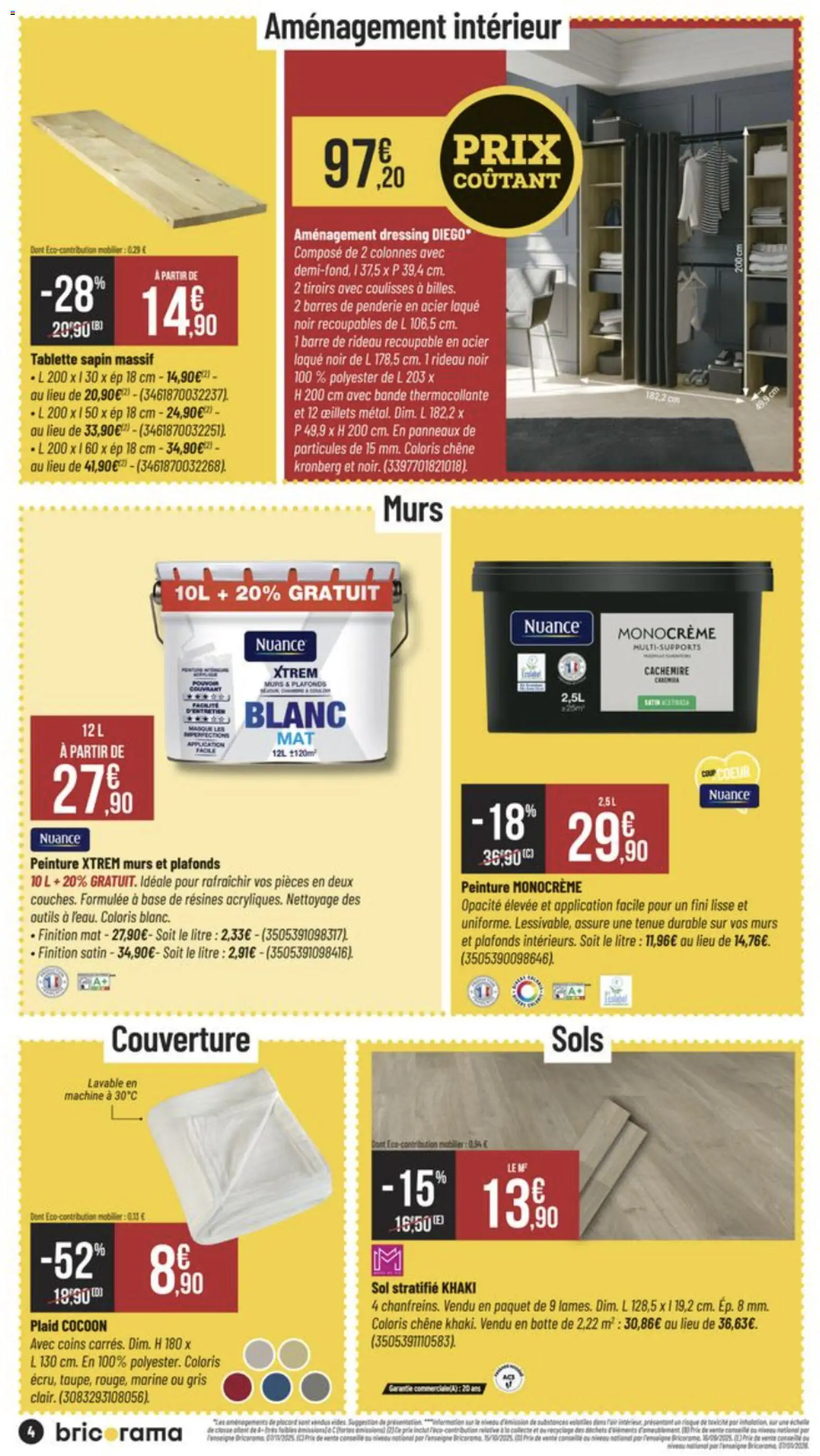 {H1} | Page: 4 | Produits: Peigne, Masque, Couverture, Dressing