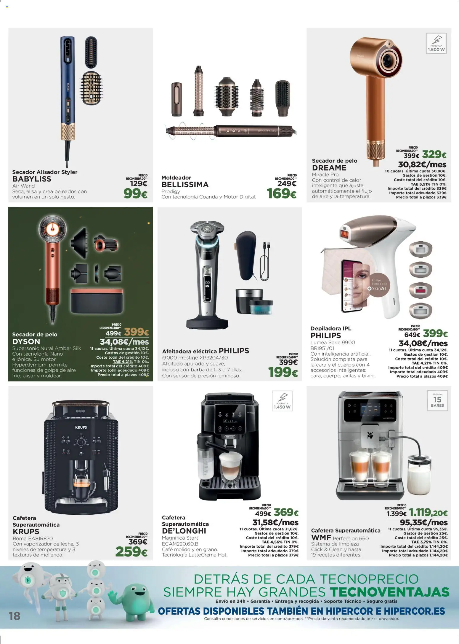 El Corte Inglés ofertas │ válido desde el 29.12.2025 | Página: 18 | Productos: Café, Café molido, Cafetera, Depiladora