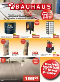 Bauhaus - Tilbudsavis gyldig fra 14.11.2025