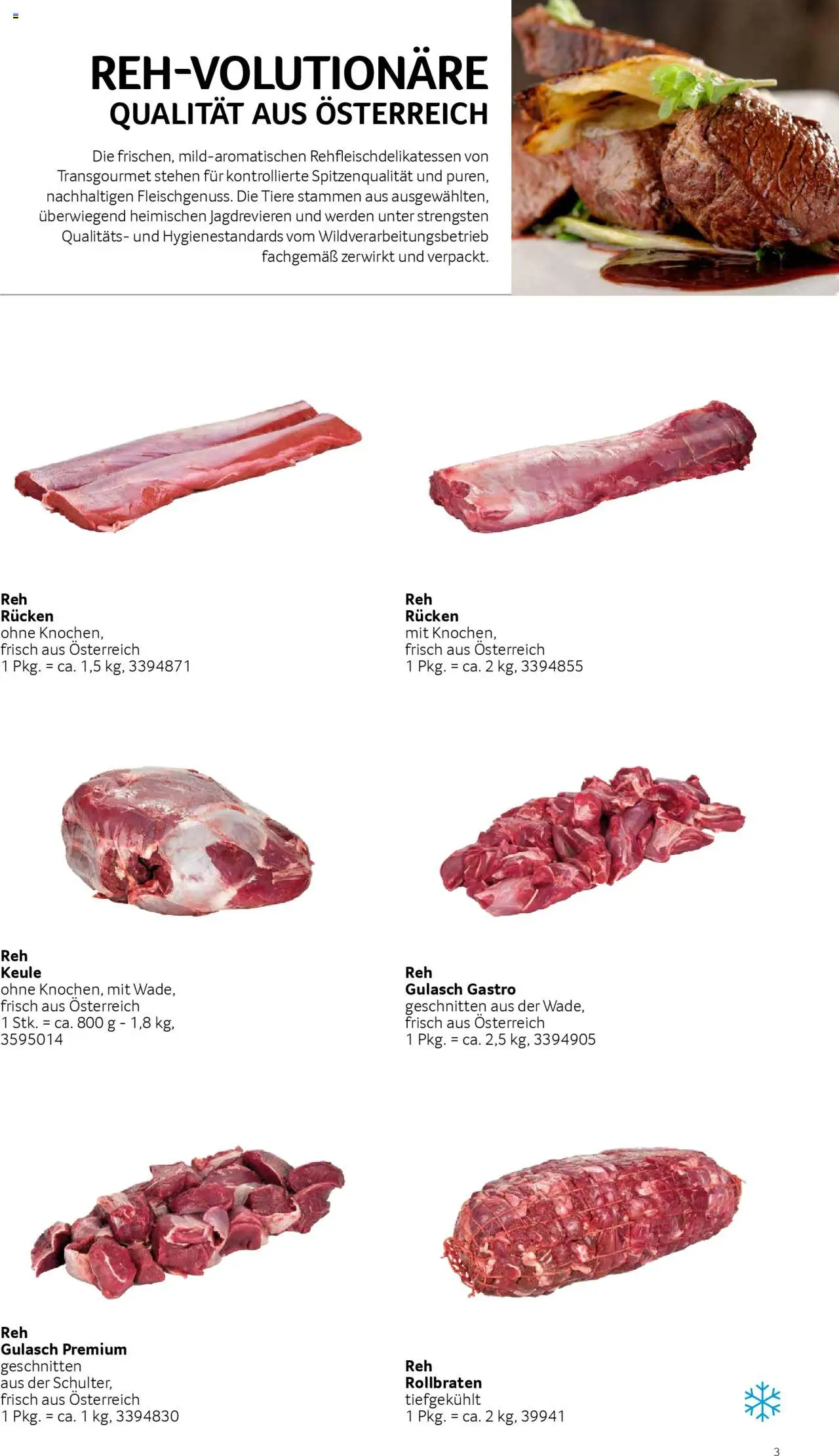 Transgourmet Highlight-Folder Wild gültig ab 26.08.2024 | Seite: 3
