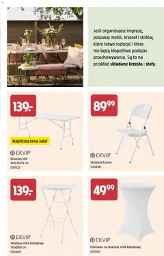 Pogląd oferty "Jula gazetka - Wiosna" - ważna od 26.02.2026 | Strona: 35 | Produkty: Stół, Krzesło