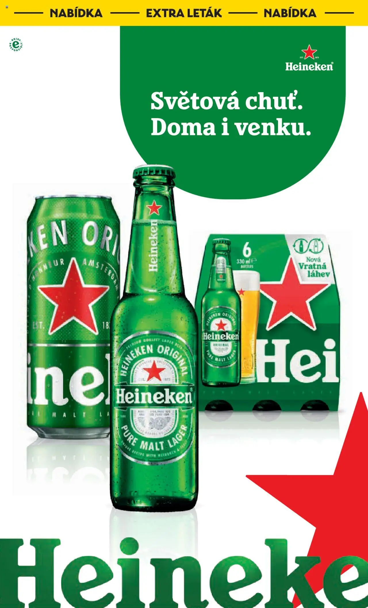 Albert leták - Hypermarket od 25.06.2025 | Strana: 14 | Produkty: Heineken, Láhev