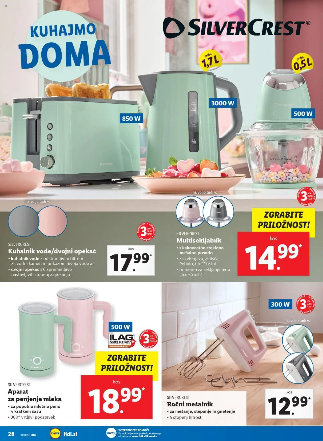 Lidl katalog │ velja od 14.08.2025 | Stran: 60 | Izdelki: Mesalnik, Kuhalnik
