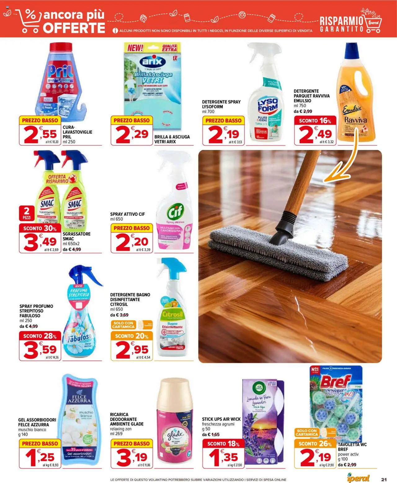 Volantino Iperal del 17.09.2025 | Pagina: 21 | Prodotti: Agrumi, Lavanda, Bagno, Profumo