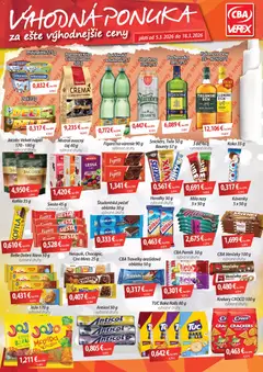 CBA Verex leták platný od 05.03.2026