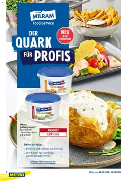 Metro Starke Marken Profi - gültig ab dem 04.08.2025 | Seite: 2 | Produkte: Quark, Milram