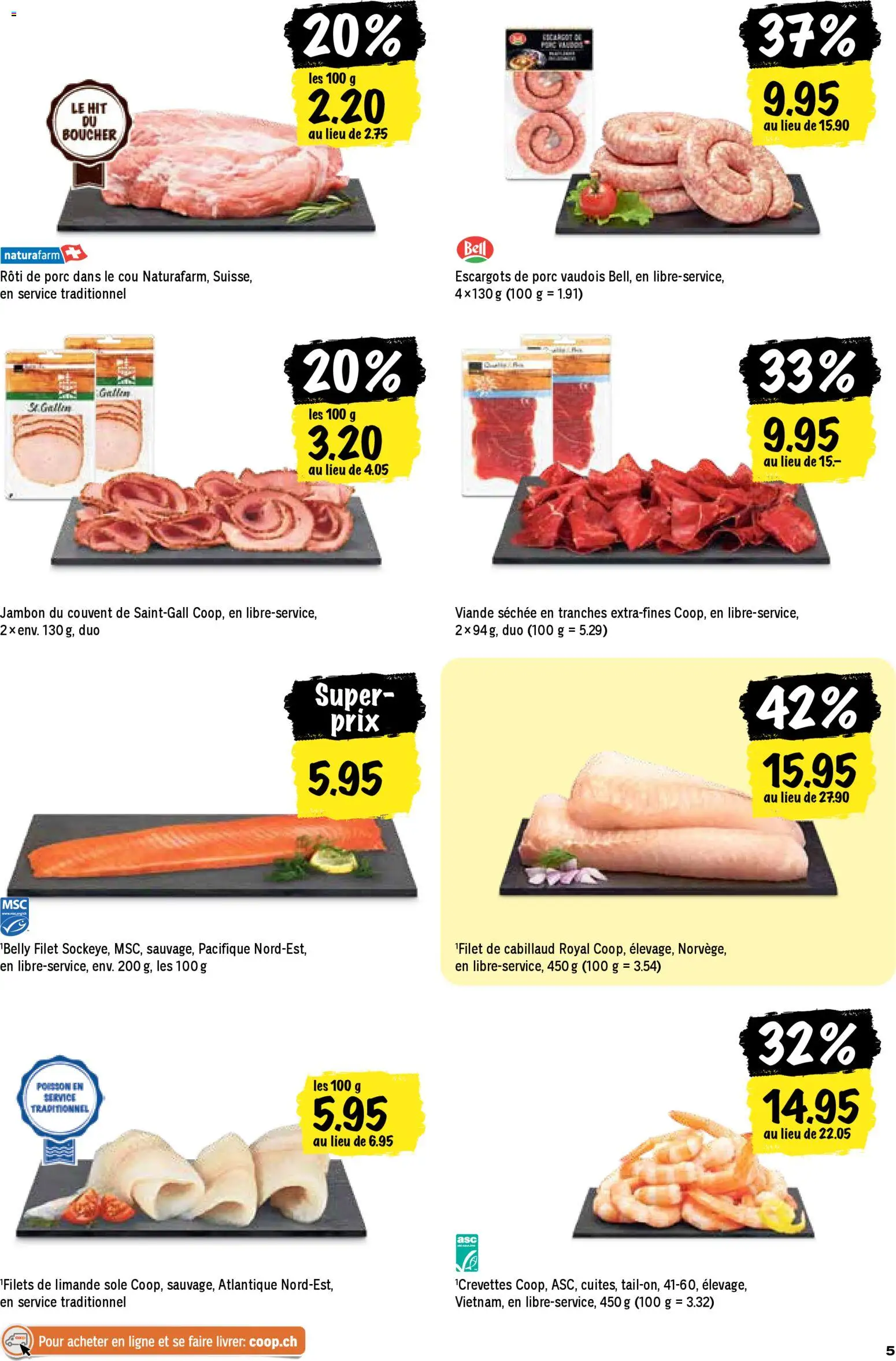 Coop - Les actions de la semaine – gültig ab 22.01.2026 | Seite: 5