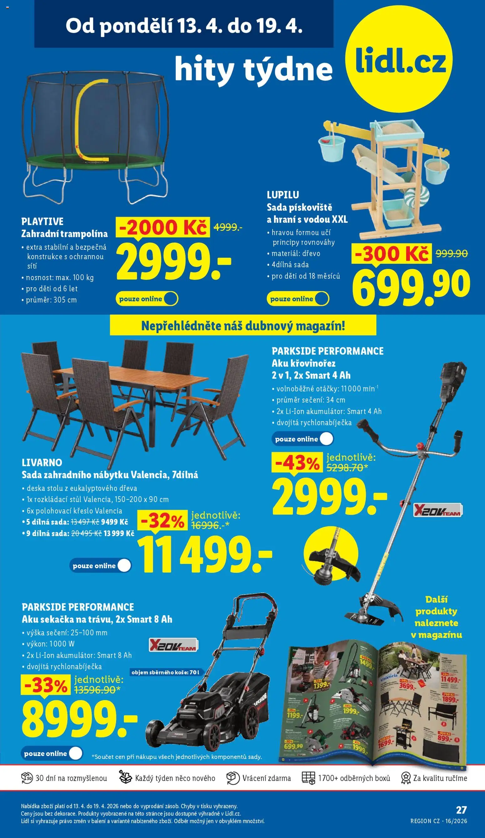 Lidl leták - Hity týdne od 13.04.2026 | Strana: 1