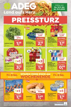 ADEG Flugblatt ab 13.11.2025 gültig