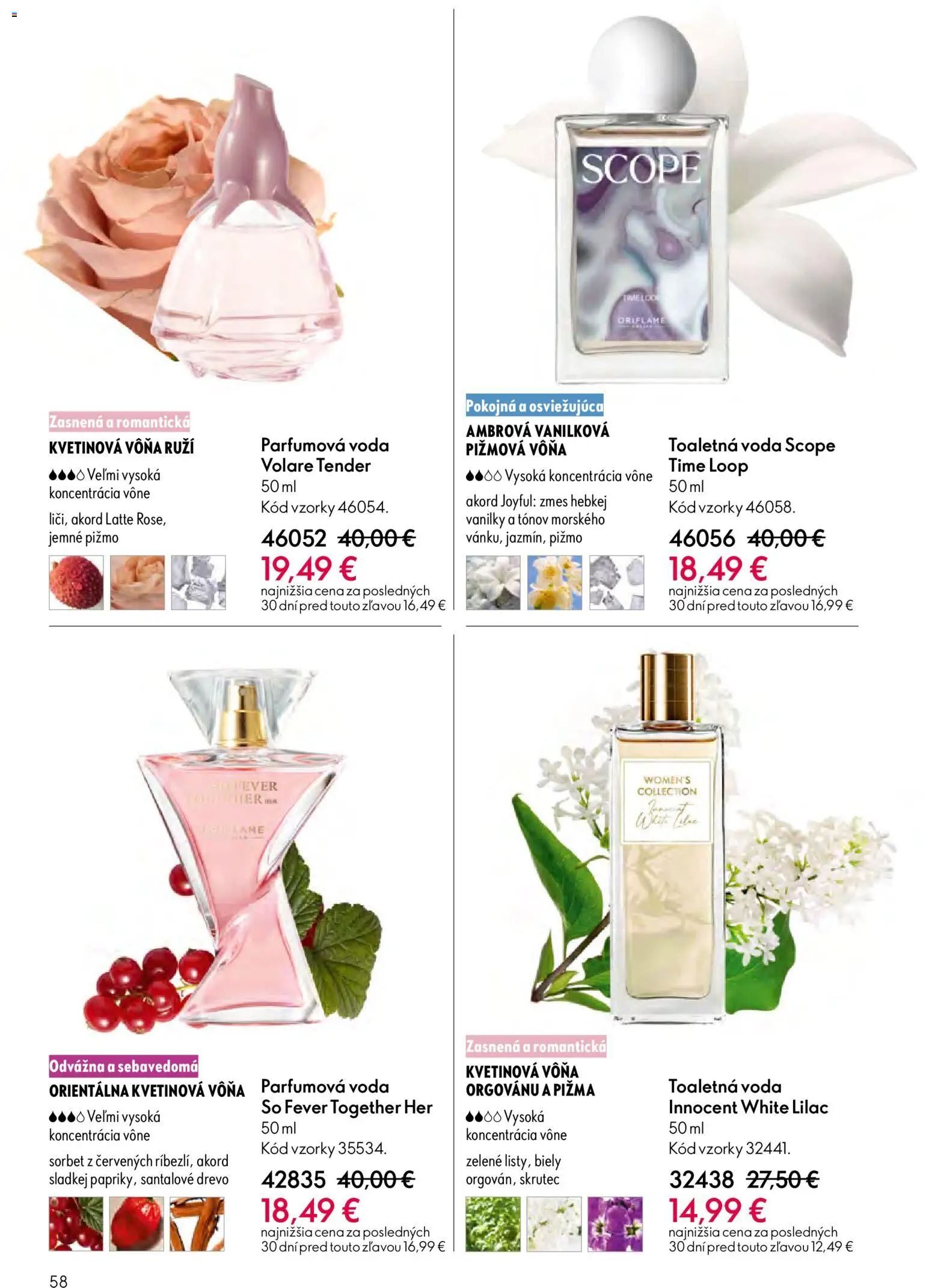 Nové Oriflame akcie – leták je platný od 21.01.2026 | Strana: 58