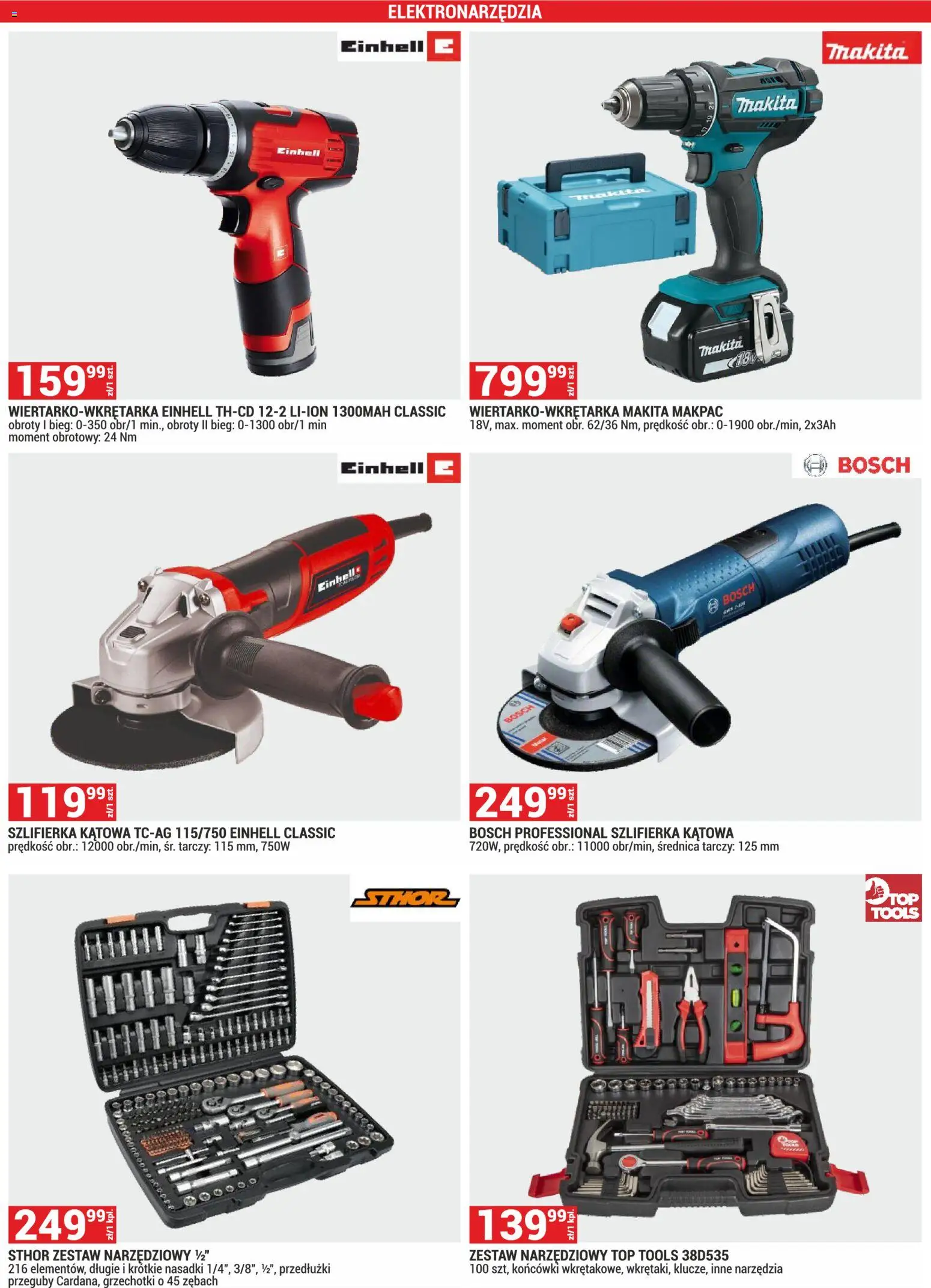 Merkury Market Gazetka od 01.11.2025 | Strona: 33 | Produkty: Top, Szlifierka