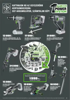 OBI akciós újság - amely érvényes a következő dátumtól: 31.03.2026 | Oldal: 21