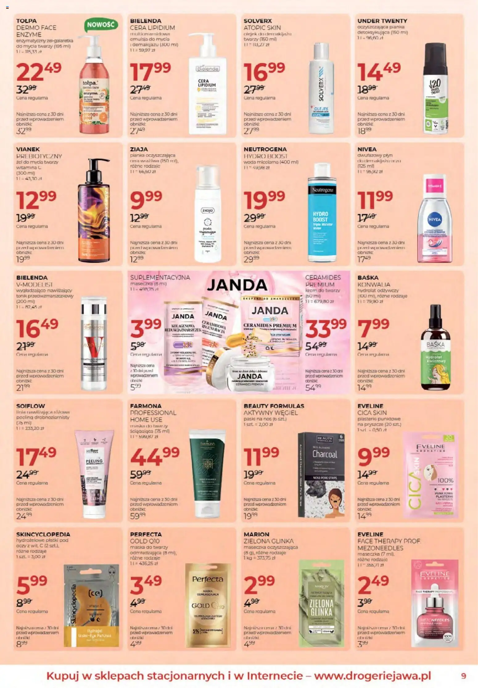 Jawa Gazetka od 03.02.2026 | Strona: 9 | Produkty: Maska, Peeling, Tonik, Hydrolat