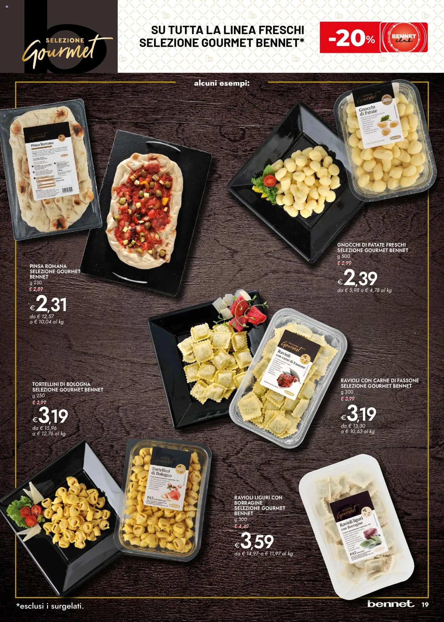 Volantino bennet del 18.12.2025 | Pagina: 19 | Prodotti: Patate, Ravioli, Gnocchi