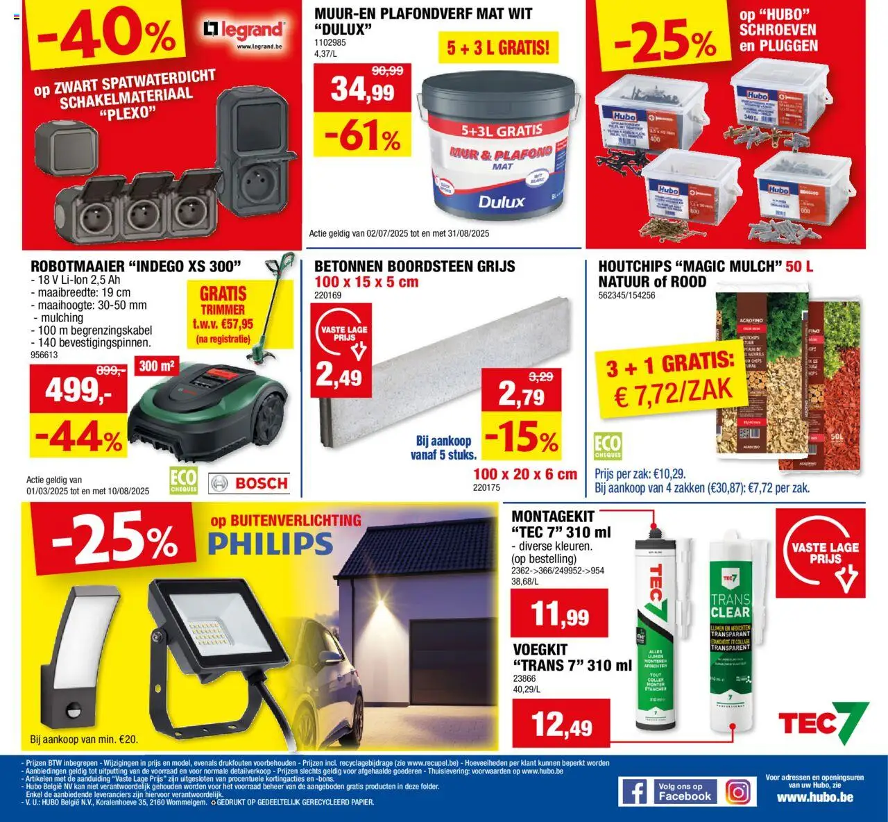  | Pagina: 32 | Producten: Chips, Zak, Trimmer, Kan