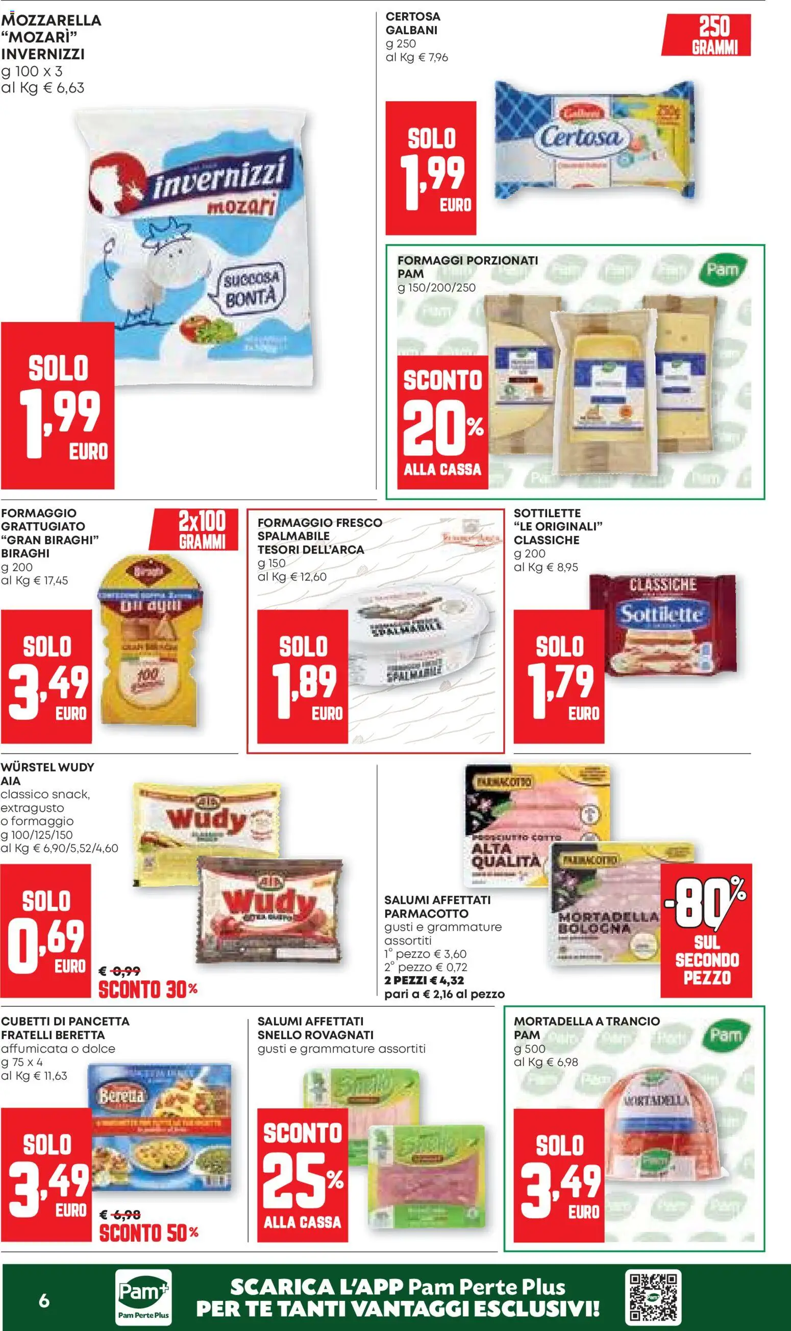 Volantino Panorama del 12.03.2026 | Pagina: 6 | Prodotti: Tè, Mozzarella, Formaggio, Wurstel