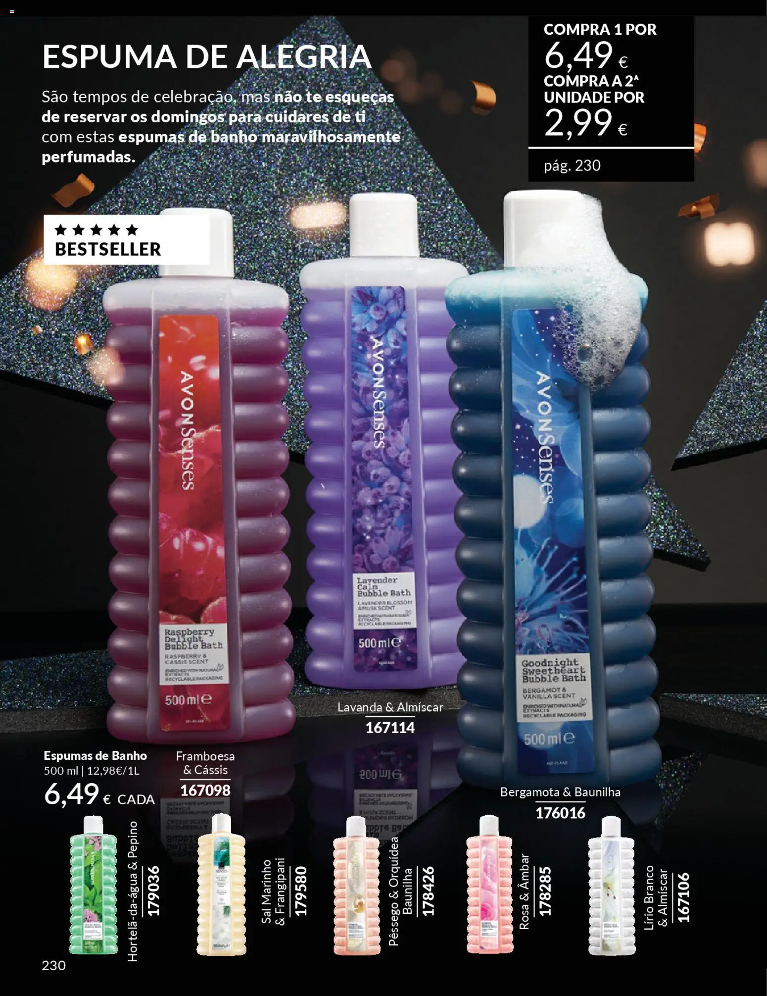 Catálogo Avon Campanha 11 Black Friday │ válido de 01.11.2025 | Página: 230 | Produtos: Sal, Banho