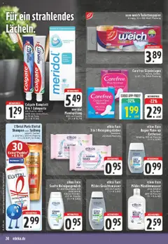 Edeka prospekt Titz	 - gültig ab dem 15.06.2025 | Seite: 24 | Produkte: Toner, Shampoo, Mizellenwasser, Wasser