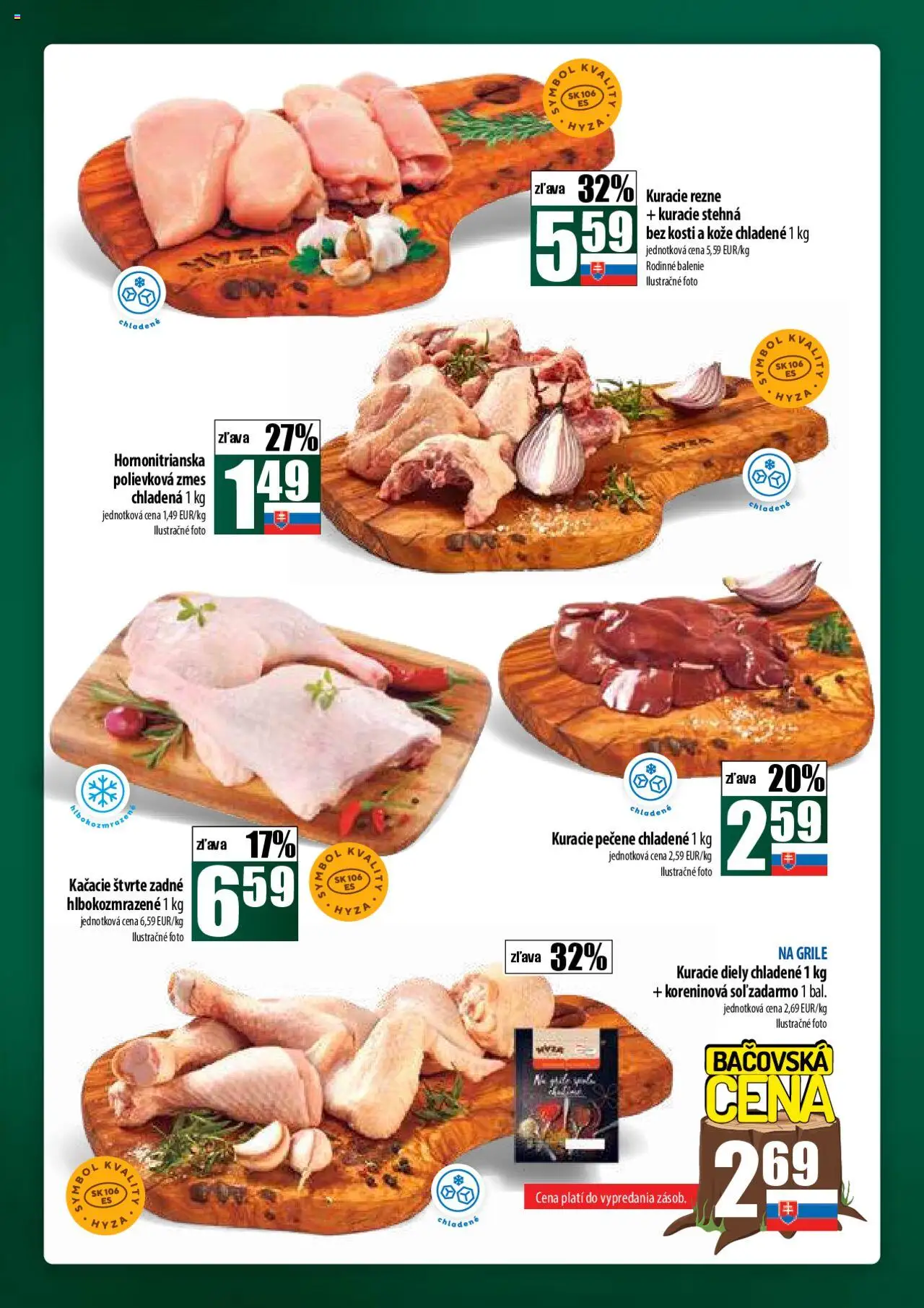 COOP Jednota široká ponuka │ platný od 21.08.2025 | Strana: 10 | Produkty: Kuracie rezne, Kuracie stehná, Soľ