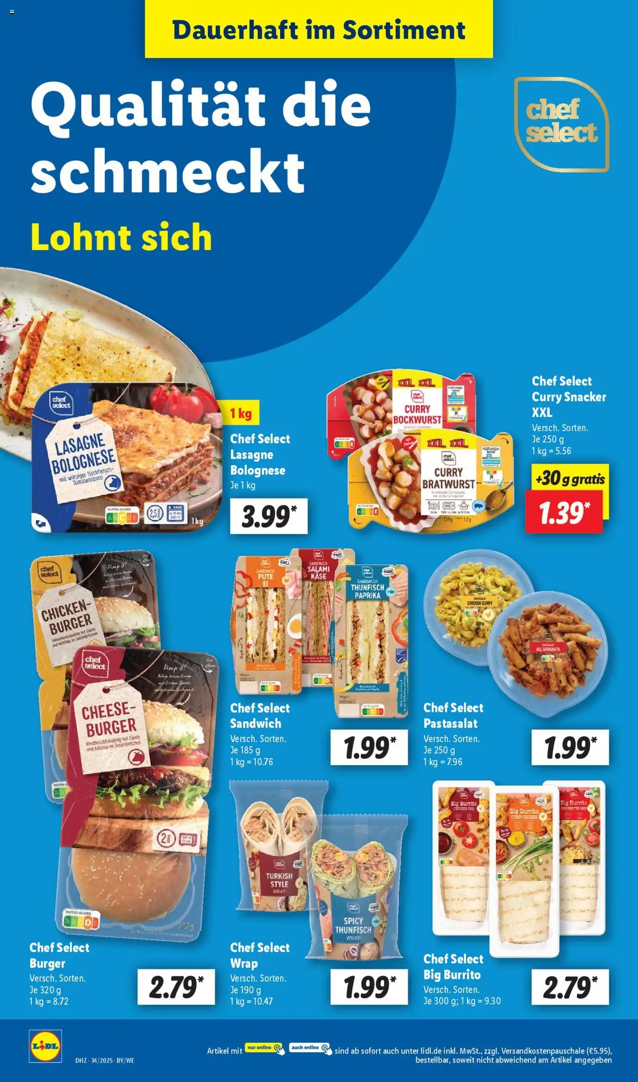 Lidl Prospekt Aarbergen	 - gültig ab dem 18.08.2025 | Seite: 16 | Produkte: Pute, Käse, Gouda, Burger