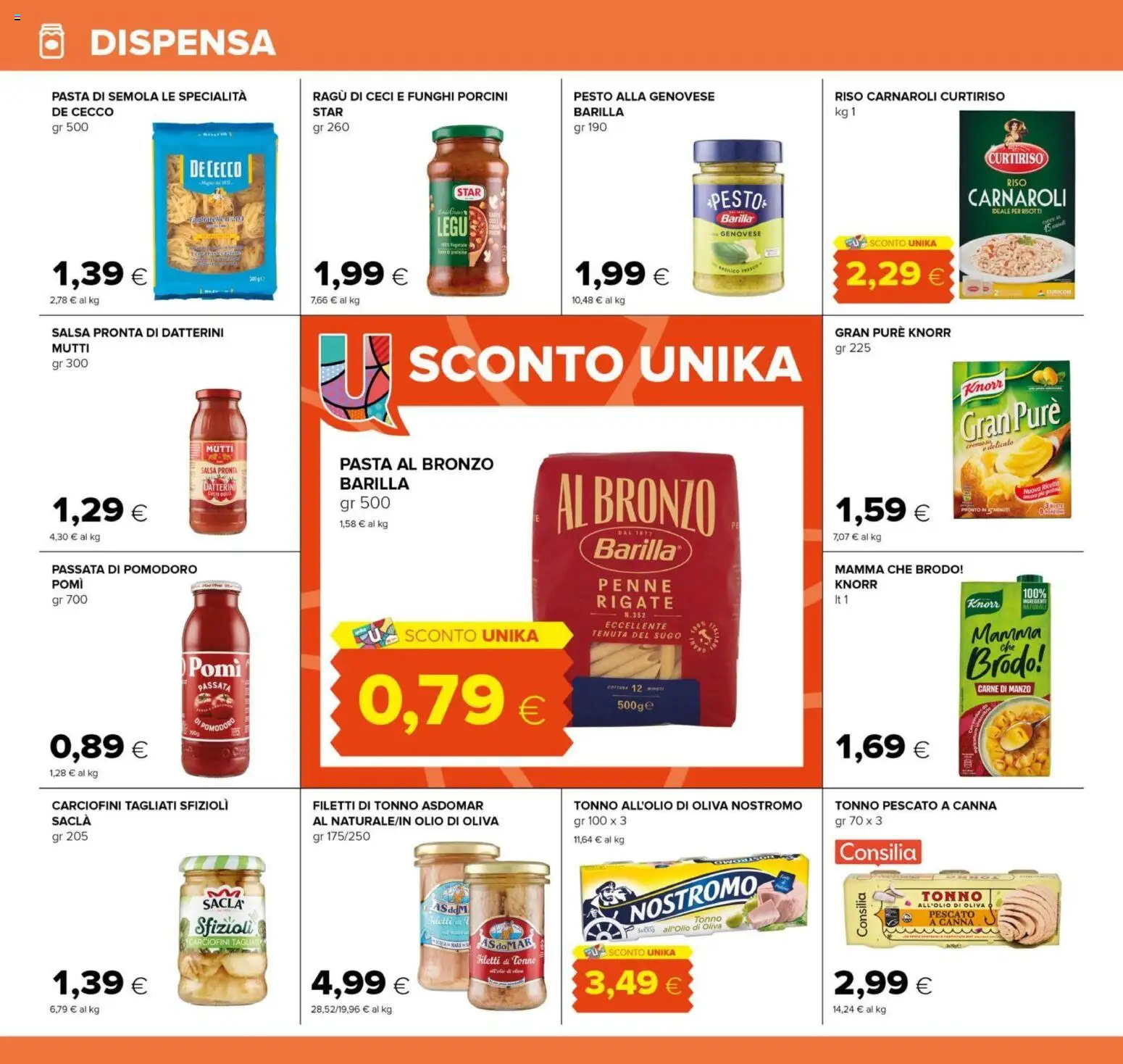 Volantino Oasi del 26.02.2026 | Pagina: 12 | Prodotti: Salsa, Pomodoro, Funghi, Pesto