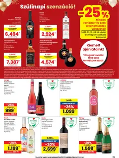 Spar Akciós újság - amely érvényes a következő dátumtól: 12.02.2026 | Oldal: 15