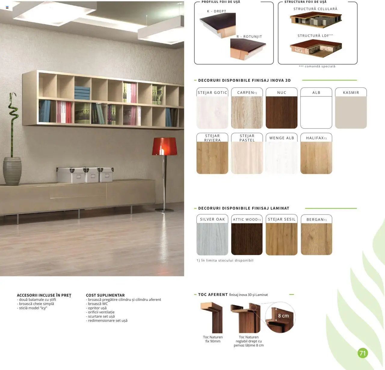 Noul catalog Proges – valabil de la 01.08.2025 | Pagină: 71 | Produse: Ușă